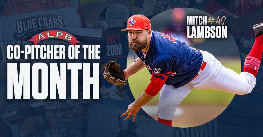 Mitch Lambson Pitches his Way to His Second Career Pitcher of the Month 